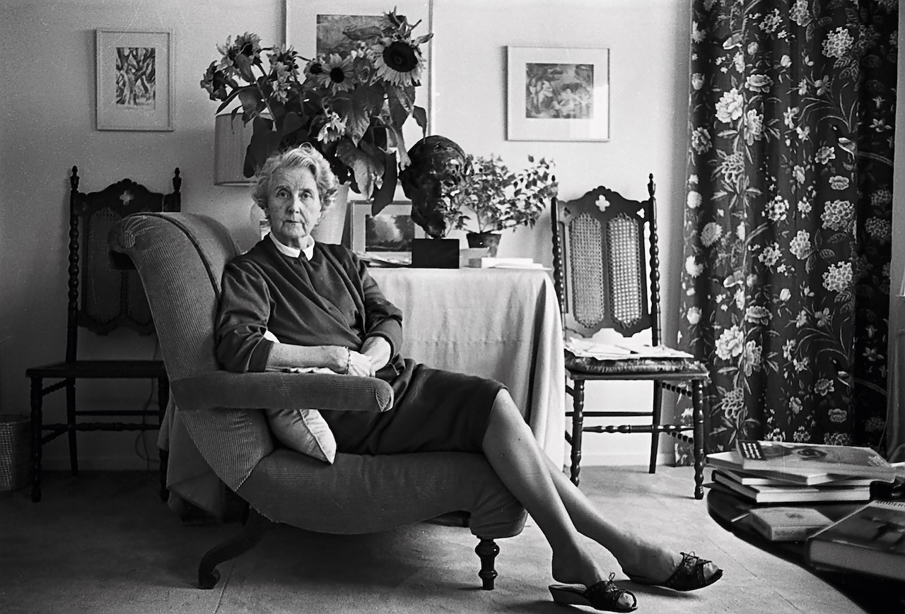 Charlotte van Pallandt, een portret, ca. 1980, foto Nico Koster Charlotte van Pallandt, een portret, ca. 1980, foto Nico Koster